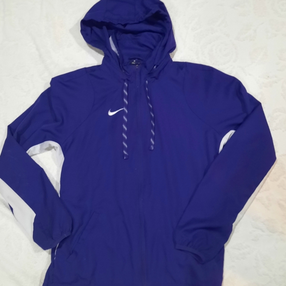 Purple Nike windbreaker
